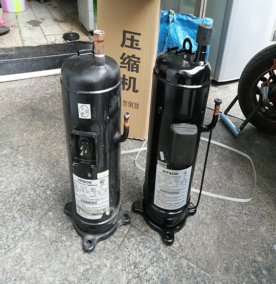 碾子山中央空调压缩机的更换维修